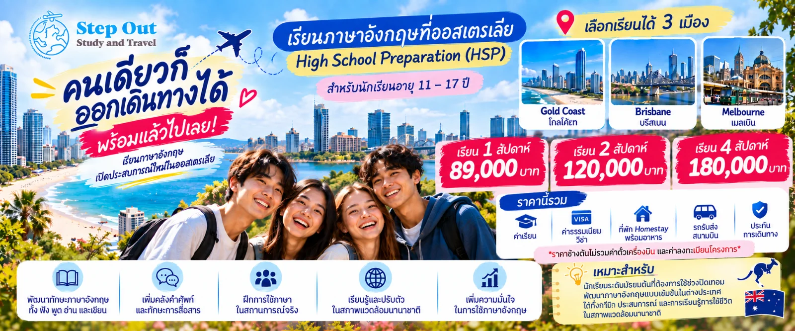 เรียน summer ออสเตรเลีย